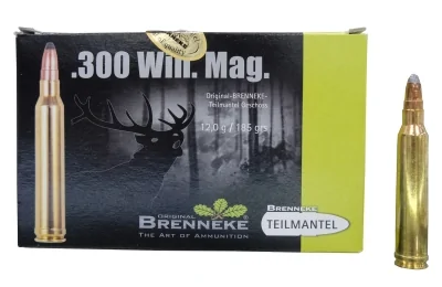 Патрон .300 WM Brenneke Teilmantel 12г (185gr)